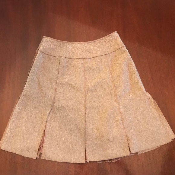 Vintage Tweed wool blend skirt lined in crepe - Picture 6 of 8